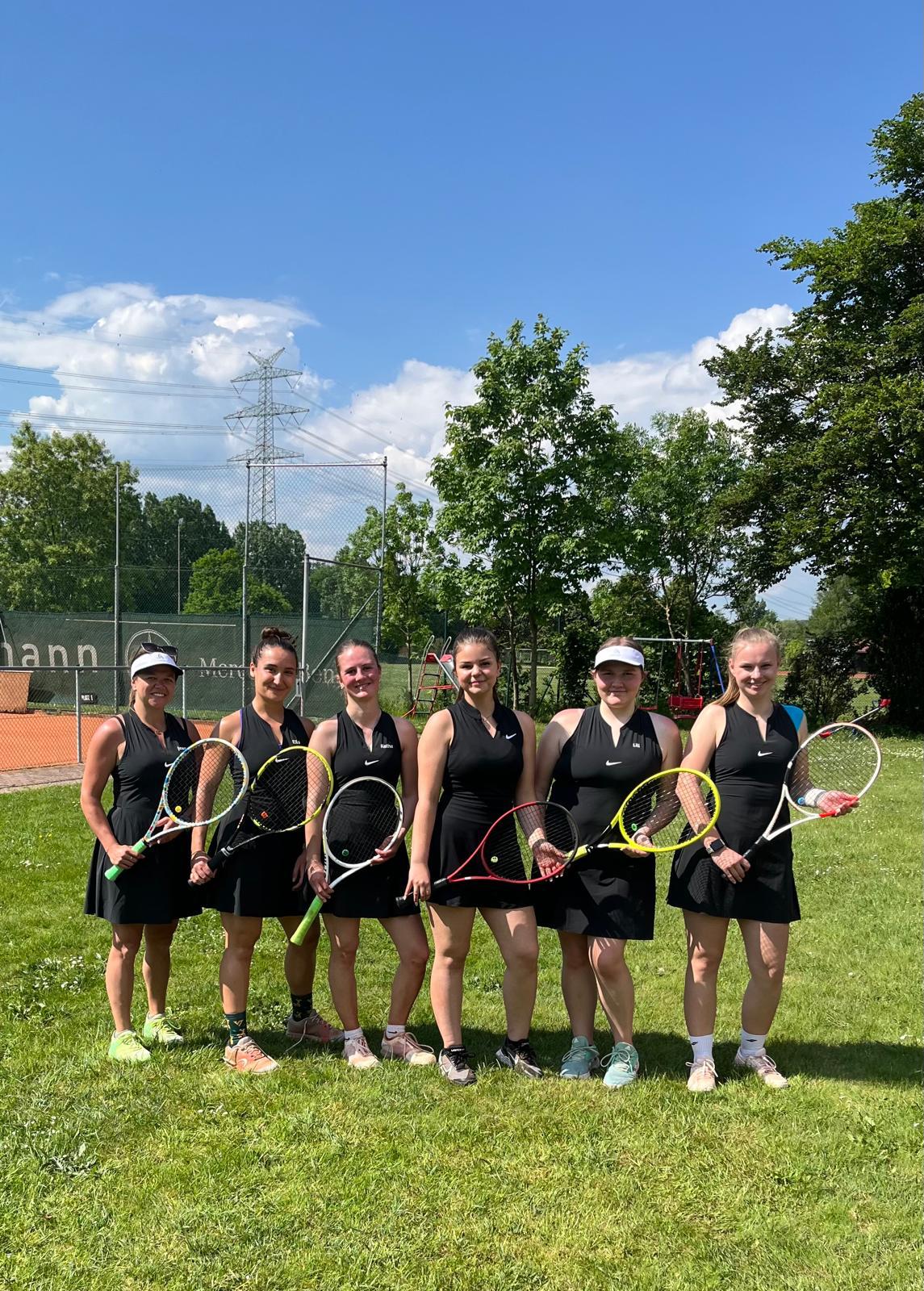 Damen Tennis Waldershof – Teamfoto 2025