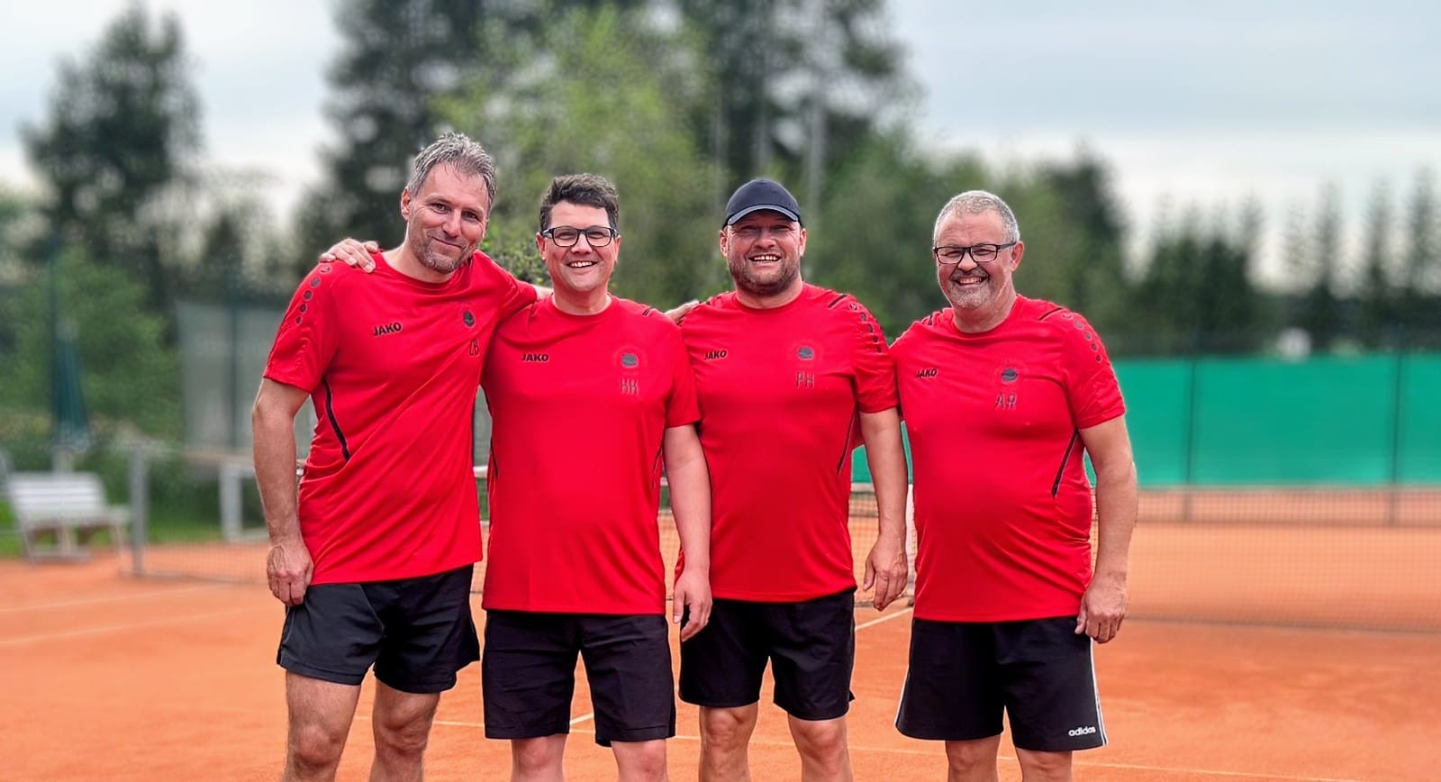 Herren 40 Tennis Waldershof – Teamfoto 2025